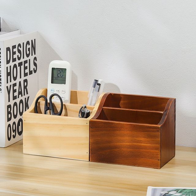 Foresty - Wooden Desk Organizer | YesStyle