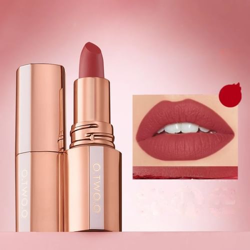 Moonbaby　ピンクグロー ×2、オーキッド×2、脂燃パッチ ×2 O.TWO.O - Misty Kiss Lock Color Matte Lipstick (15-18) | YesStyle