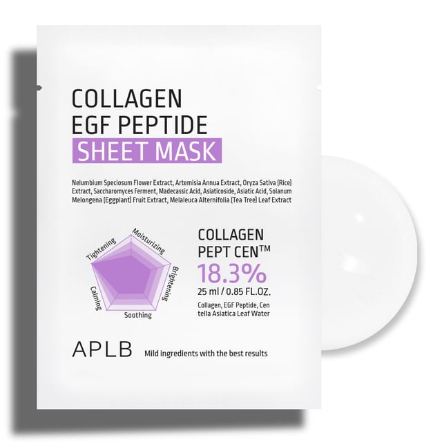 Sheet Mask Collagen EGF Peptide