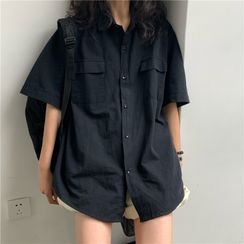 Nancho - Short-Sleeve Oversized Shirt
