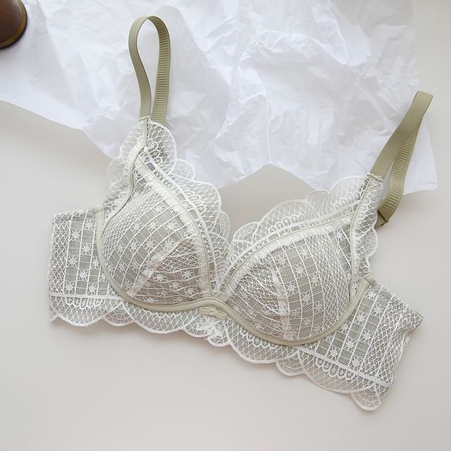 Wireless Lace Bra / Panty / Set