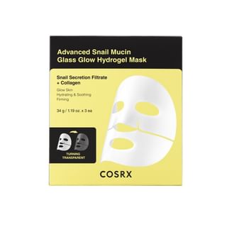 COSRX - Advanced Snail Mucin Glass Glow Hydrogel Mask Set