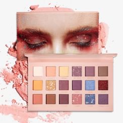 Pudaier - Fish Scale HD 18-Color Eyeshadow Palette