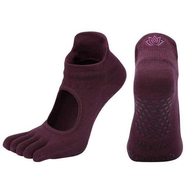 utpes - Plain Yoga Toe Socks