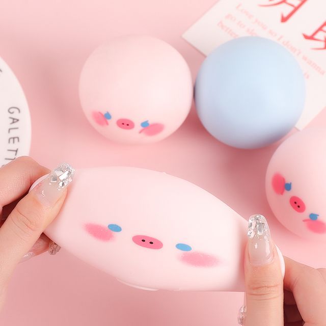 OH-LEELY-Pig Gradient Squishy Toy