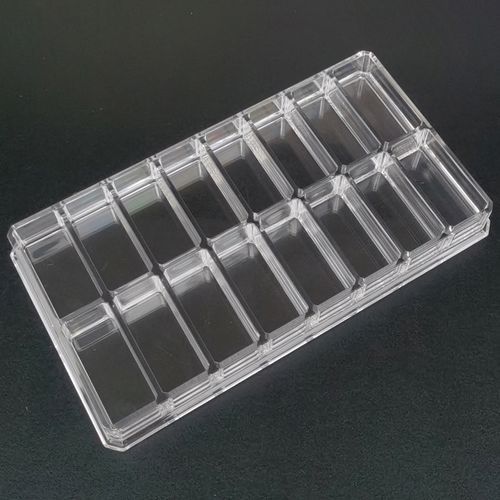 Gelipso - Transparent Plastic Divided Storage Box
