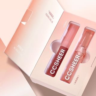 CCSHEER - Light Mist Lip Mud Set - 4 Types