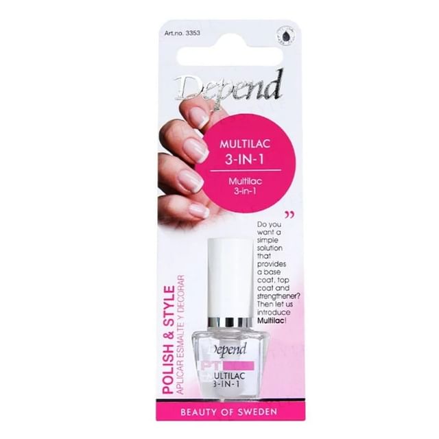 Depend Cosmetic-Multilac 3-in-1 Polish Style