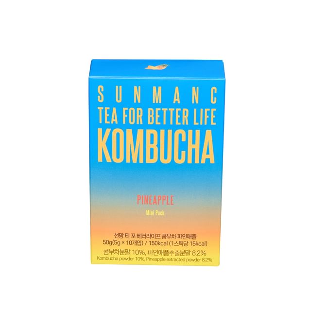 SUNMANC-Tea For Better Life Kombucha - Tè Fermentato Kombucha 8 Varianti