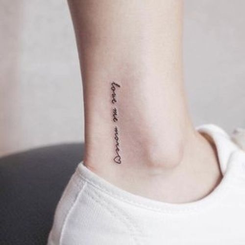 Tattoofield - Lettering Waterproof Temporary Tattoo | YesStyle