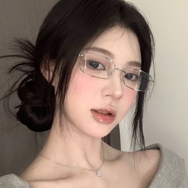 MOL Girl-Metal Frame Blue Light Blocking Eyeglasses