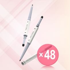 VEECCI - Slim Multi-Effect Eyebrow Powder & Pencil - 3 Colors (x48) (Bulk Box)