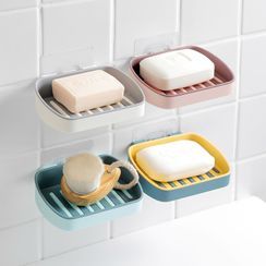 Home Simply - 肥皂黏墙塑胶架 Home Simply - 肥皂黏墙塑胶架