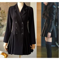 Shima - Double-Breasted Blazer Dress (Various Designs)