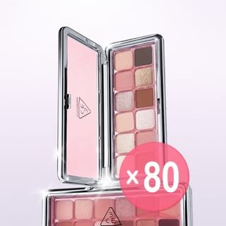 3CE - NEW TAKE Series 12-Color Eyeshadow Palette - Pink Journey  (x80) (Bulk Box)
