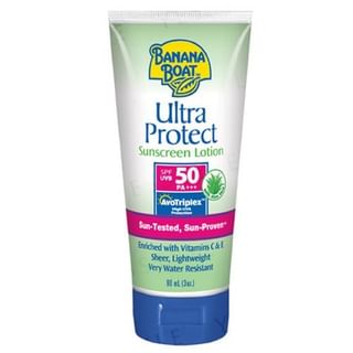 Banana Boat - Ultra Protect Sunscreen Lotion With Aloe Vera SPF 50 PA+++