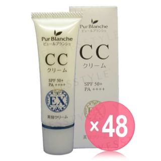 NAKAICHI - Pur Blanche CC Cream EX SPF 50+ PA++++ (x48) (Bulk Box)