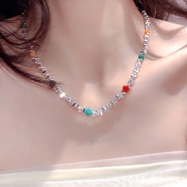Kiren-Beaded Necklace