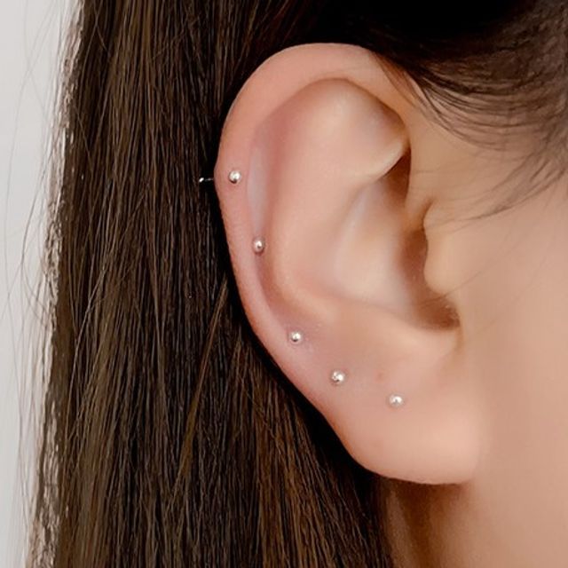 PANGU-Bead Stud Earring