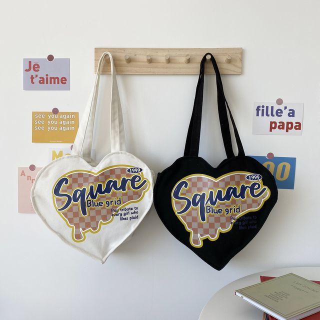 Girly Heart Square Shoulder Bag