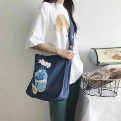 TangTangBags - 印花帆布斜挎包 TangTangBags - 印花帆布斜挎包