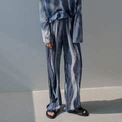 MRCYC - Print Wide Leg Pants MRCYC - Print Wide Leg Pants