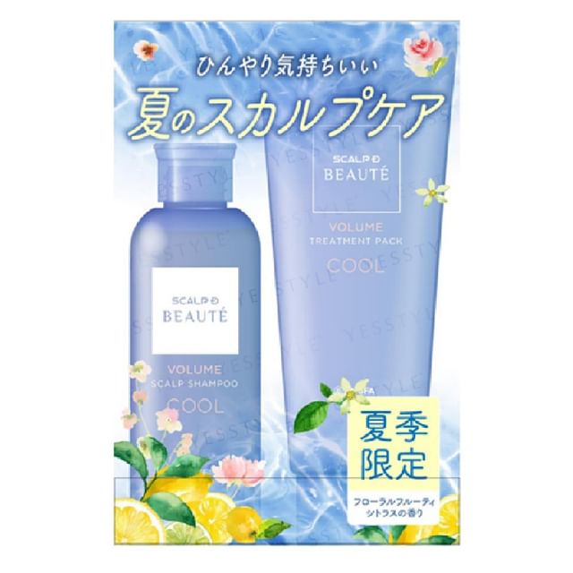 シャンプー SCALP D COOL SHAMPOO & VOLUME PACK ANGFA - Scalp-D Beaute Volume Scalp Shampoo & Hair Treatment
