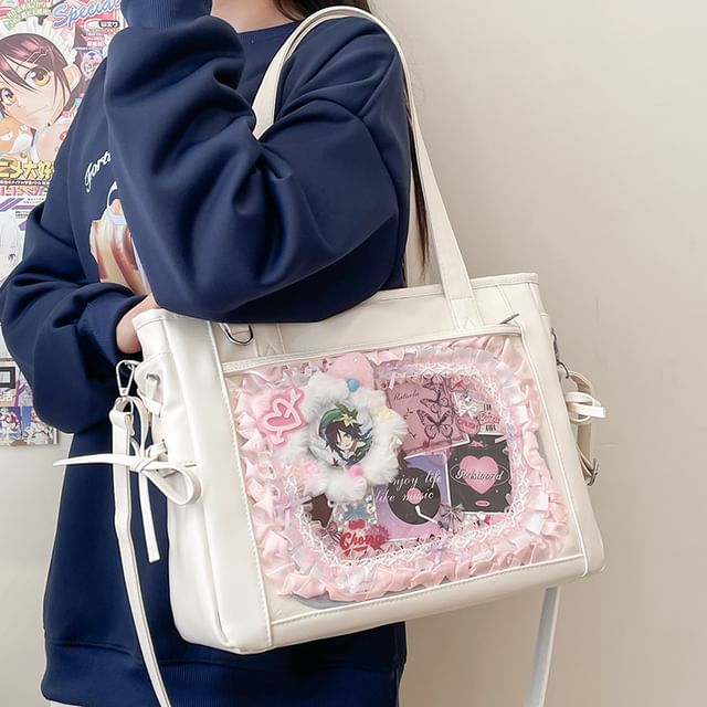 TangTangBags-PVC Pocket Tote Bag