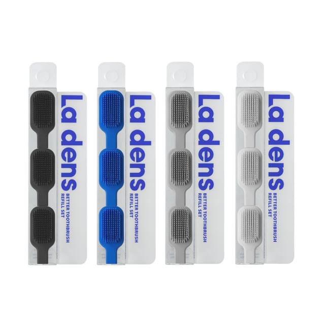 Parnell-La dens Better Toothbrush Refill Only - 4 Colors