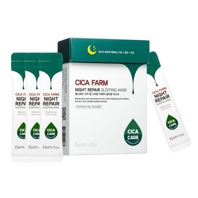 FAMSTAY CICA FARM NIGHT REPAIR SLEEPING MASK