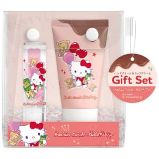 CRUX - Sanrio Hello Kitty x Lotte Koala's March Lip & Hand Cream Gift Set