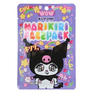 ASUNAROSYA - Sanrio Kuromi Narikiri Face Pack Cute Nabeyuka