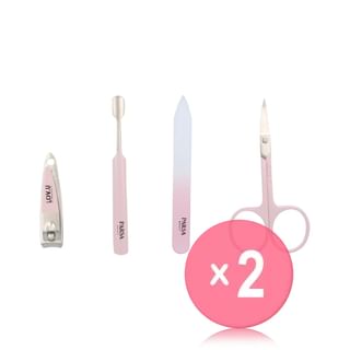 PARSA Beauty - Set Of 4 : LOV.U Manicure Kit 2pcs Bundle Set