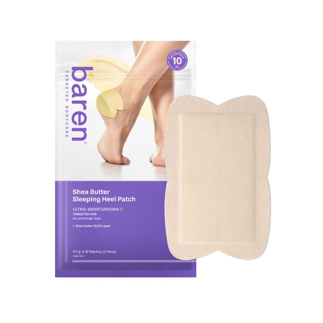 baren Shea Butter Sleeping Heel Patch 10 pcs YesStyle