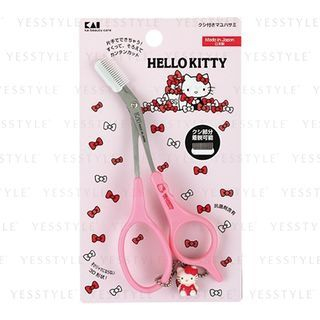 Buy KAI - Hello Kitty Eyebrow Scissors With Comb in Bulk ...