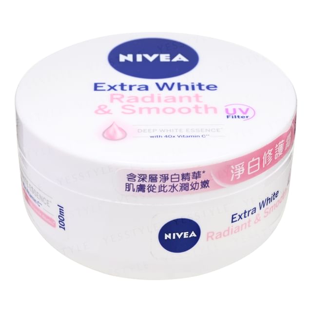 Wasserette Bridge pier longontsteking NIVEA Extra White Radiant & Smooth Body Cream | YesStyle