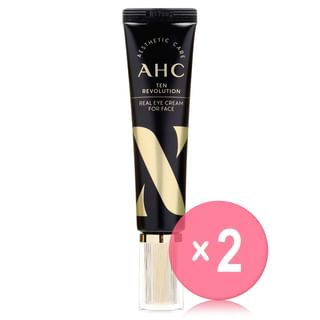 A.H.C - TEN Revolution Real Eye Cream for Face 2pcs Bundle Set