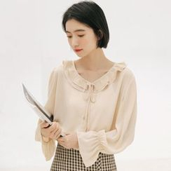 SOMUI - 皺摺邊襯衫 SOMUI - 皺摺邊襯衫