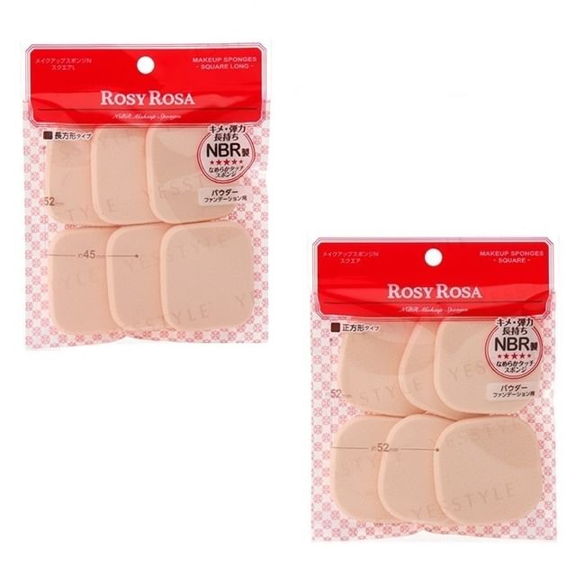 Chantilly-Rosy Rosa Make Up Sponge N Square