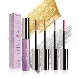 MLSMILE - Waterproof Glitter Mascara - 7 Colors