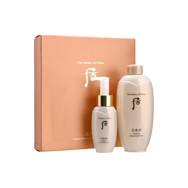 THE WHOO - Cheongidan Radiant Cleansing Foam Special Set | YesStyle