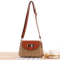 STYLE CICI - Straw Shoulder Bag STYLE CICI - Straw Shoulder Bag