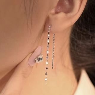 Parskletie-925 Sterling Silver Threader Earring