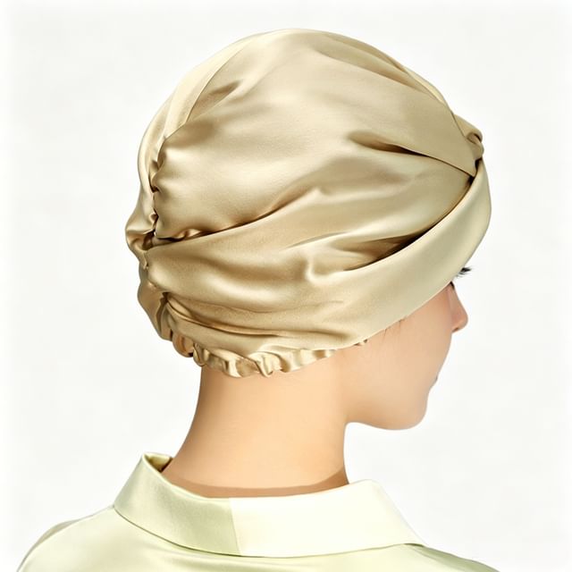 tuban-Plain Silk Sleep Bonnet Various Designs
