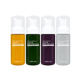 LEBELAGE - Truly 10 Second Bubble Mask Liquid - 4 Types
