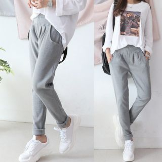 Seoul Fashion - Baggy-Fit Sweatpants | YesStyle