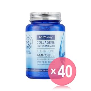 Farmstay - Collagen & Hyaluronic Acid All-In-One Ampoule (x40) (Bulk Box)