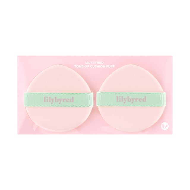 lilybyred-Tone-Up Cushion Puff Set