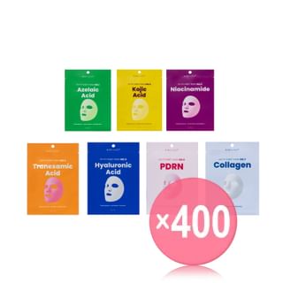 NINELESS - My Fit Sheet Mask 1 sheet - 7 Types (x400) (Bulk Box)