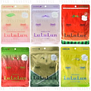 LuLuLun - Japan Travel Face Mask 7 pcs - 12 Types